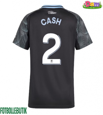 Aston Villa Matty Cash #2 Bortatröja Kvinnor 2025-26 Kortärmad